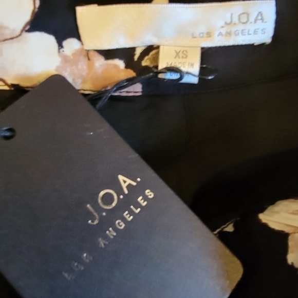 NEW J.O.A. Los Angeles Floral Palazzo Pants with Tie Size XS - Picture 16 of 17